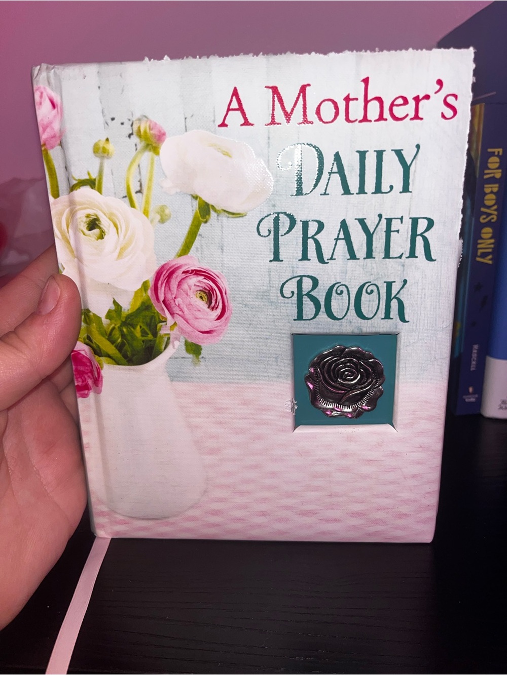 A Mother's Daily Prayer Book - Pink Floral